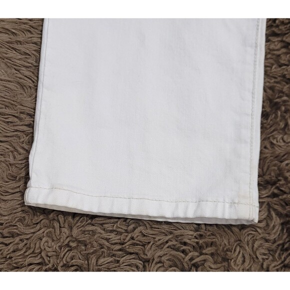 Joe’s Jeans Women’s Easy High Water Pennie White Sz 29 ( act 33X29) Straight Leg - Picture 2 of 8